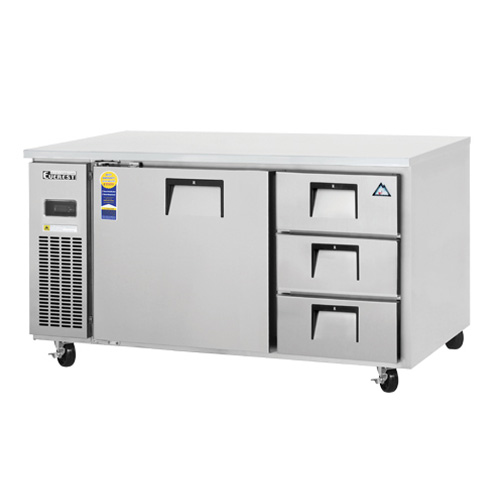 [부성] 서랍식 테이블 냉장고 B150C-13RROS-E