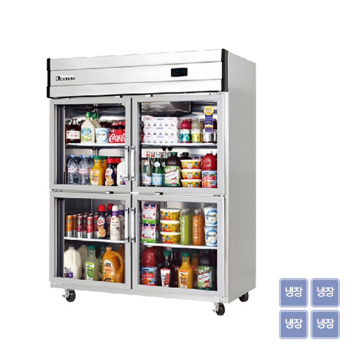 [부성] 55 BOX 유리도어 냉장고 B150H-4RROS-E