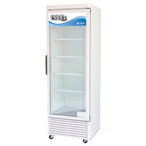 [유니크대성] 수직 컵 냉동 쇼케이스 WRS-453FAR /간냉식