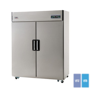 [유니크대성] 55BOX 냉동냉장고(수직) 롱도어 UDS-55VRFAR, UDS-55VRFDR/직냉식/올스텐/아날로그/디지털/냉동장겸용