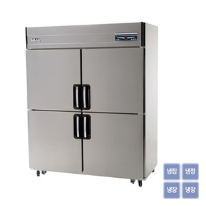 [유니크대성] 55BOX 올냉장고 4도어 UDS-55RAR, UDS-55RDR/직냉식/올스텐/아날로그/디지털/냉장용