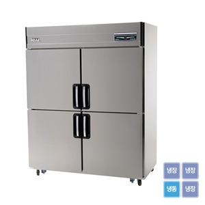 [유니크대성] (기존)55BOX 냉동냉장고 4도어 UDS-55RFAR, UDS-55RFDR/직냉식/올스텐/아날로그/디지털/냉동장겸용