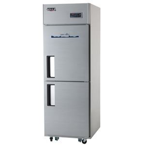 [유니크대성] 25BOX 선반형 보존식 냉동고(스텐) UDS-25FDR/직냉식/디지털/냉동용