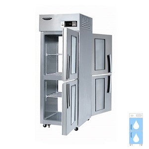 [라셀르] 25BOX 양문형 올냉장고 2-Glass도어 LP-524R-2G/간냉식