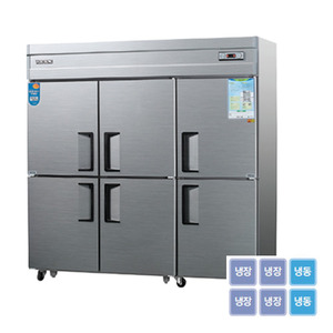 [우성] (기존)65BOX 냉동냉장고 6도어 CWS-1964RF, CWSM-1964RF/직냉식/아날로그/디지털/냉동장겸용